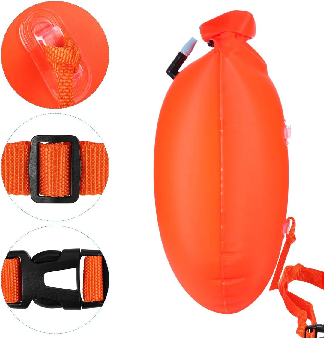 VORCOOL Open Water Swim Boje Ultraleicht Sicherheits Schwimmer Schwimmsack für Schwimmer Triathleten