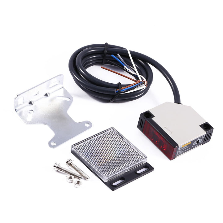 Photoelektrischer Schalter, Sensorspiegelreflexion Photoelektrischer Schalter, AC 90-250 V 3A E3JK-R