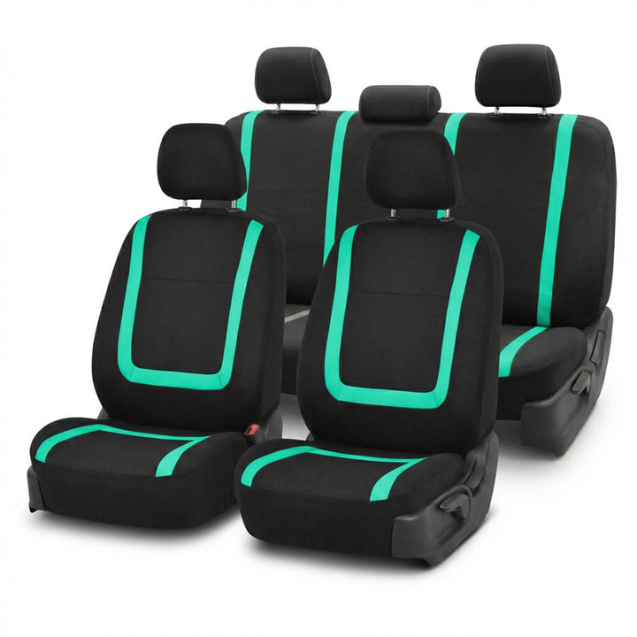 FH Group Autositzbezüge Mint Universal Fit Einzigartiges flaches Tuch für die meisten Autos, SUVs un