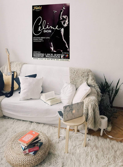 Celine Dion - All The Way, Frankfurt 1999 » Konzertplakat/Premium Poster | Live Konzert Veranstaltun