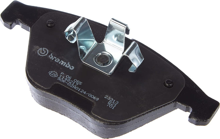 Brembo 09.B337.21 Vordere Bremsscheibe mit UV Lackierung & P 06 055 Bremsbelagsatz, Scheibenbremse -