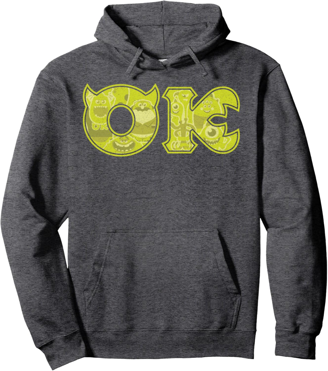 Disney Pixar Monsters University Oozma Kappa Logo Pullover Hoodie