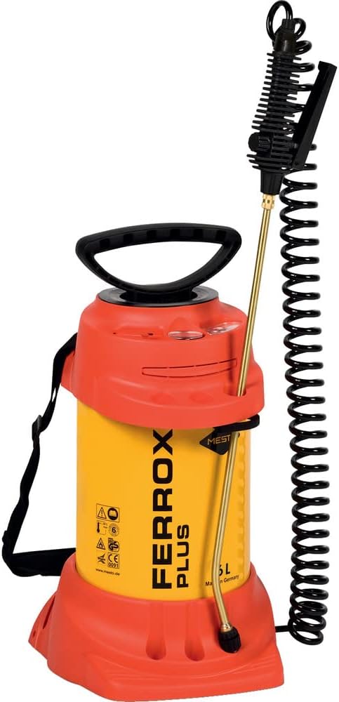 Mesto 3565P FERROX PLUS HD-Sprühgerät 6 Liter, ölbeständig Komprimierung 6 Liter, Komprimierung 6 Li