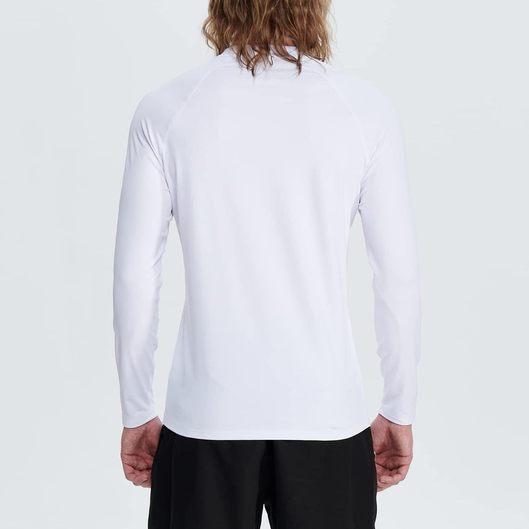 HUGE SPORTS Herren Festes Rashguard Langarm Surfen Schwimmshirt Langarmshirt alle Outdoor Aktivitäte