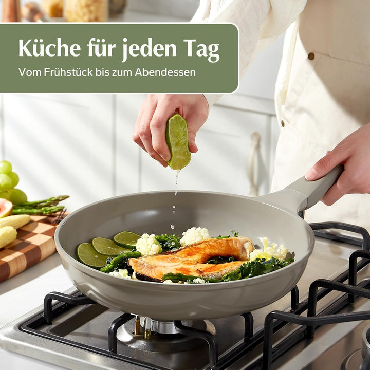 Redchef Abnehmbarer Topfgriff, Anti-Verbrühungs-Pfannengriff Ergonomischer für Kochgeschirr, Wokpfan