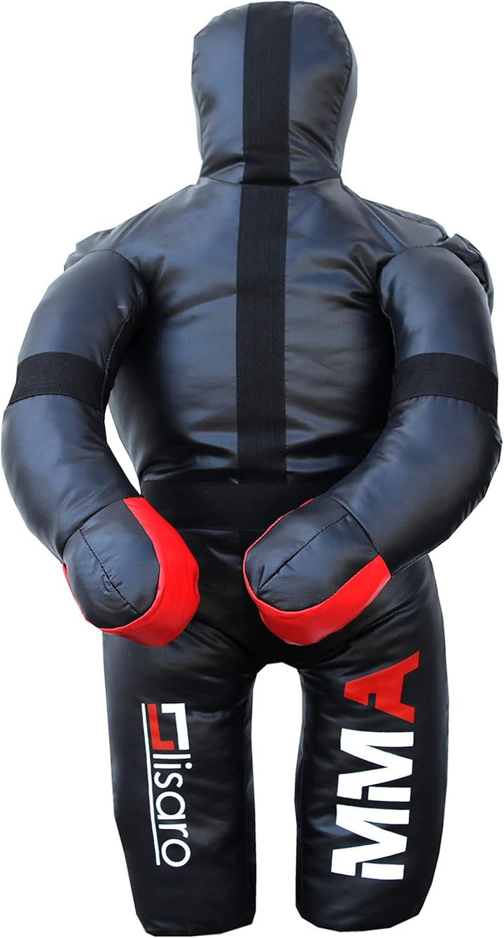 Lisaro Wurfpuppe-Ringerpuppe - Judopuppe Ringerdummy Puppe Werfen Bodenkampf MMA Ringen Gr. 110 cm,