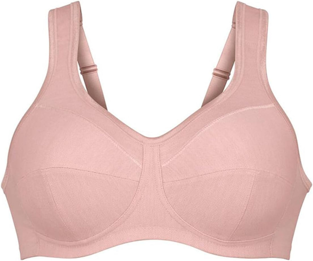 Anita - Jana Damen Entlastungs-BH ohne Bügel – Hoher Baumwollanteil, Gepolsterte Träger, Perfekte Pa