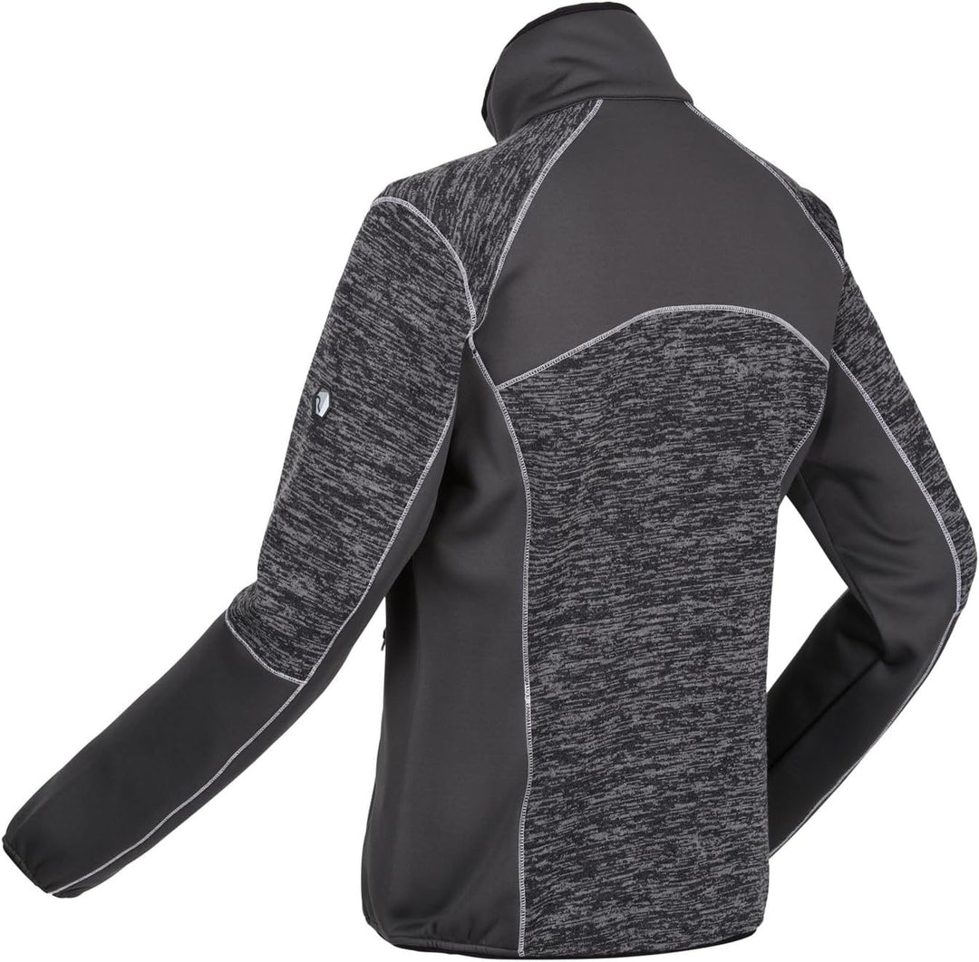 Regatta Strickfleecejacke Damen Lindalla 46 Grau, 46 Grau