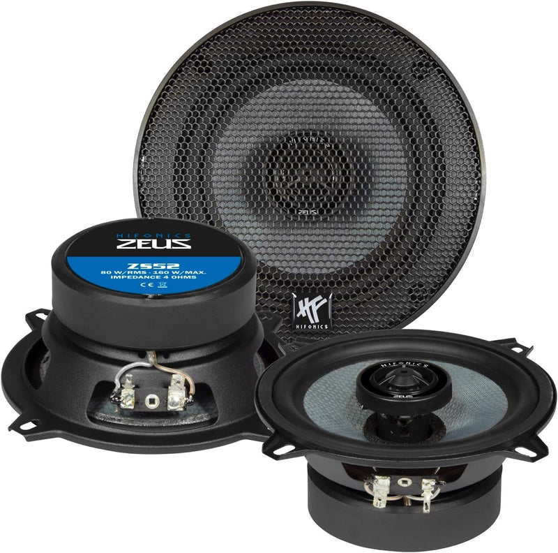 Hifonics ZS-52 2-Wege Koaxial-Einbaulautsprecher 160W Inhalt: 1St.