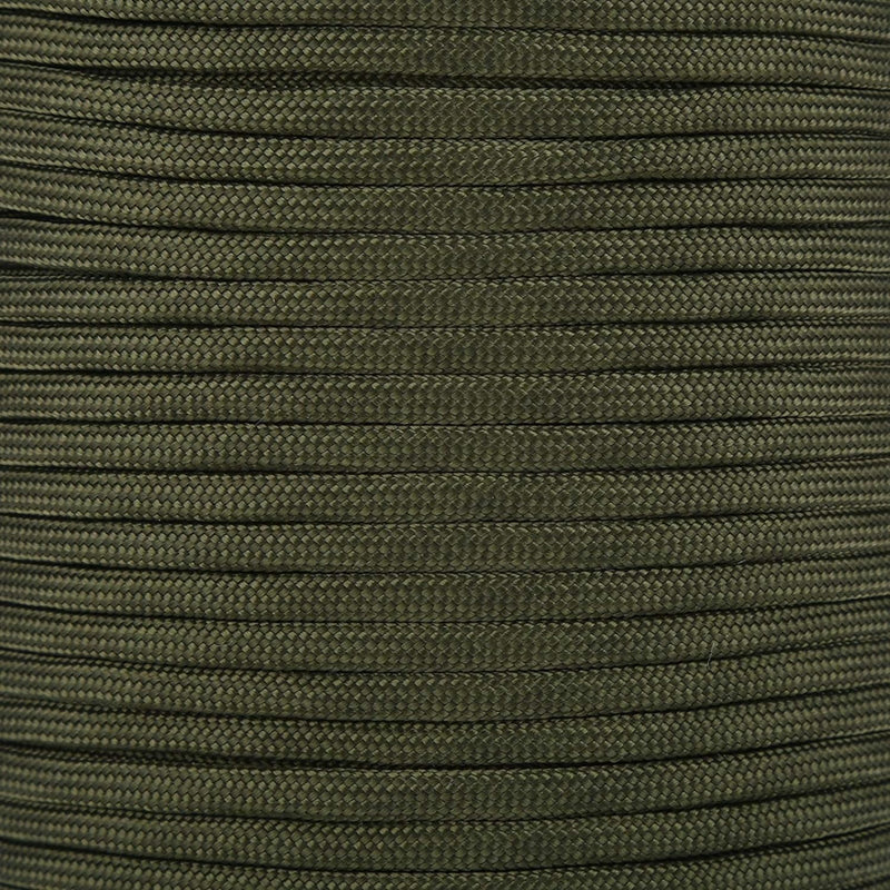 100m Paracord Rolle Seil, 4mm Flechtleine 9 Strang Fallschirm Schnur aus Polypropylen und Polyester