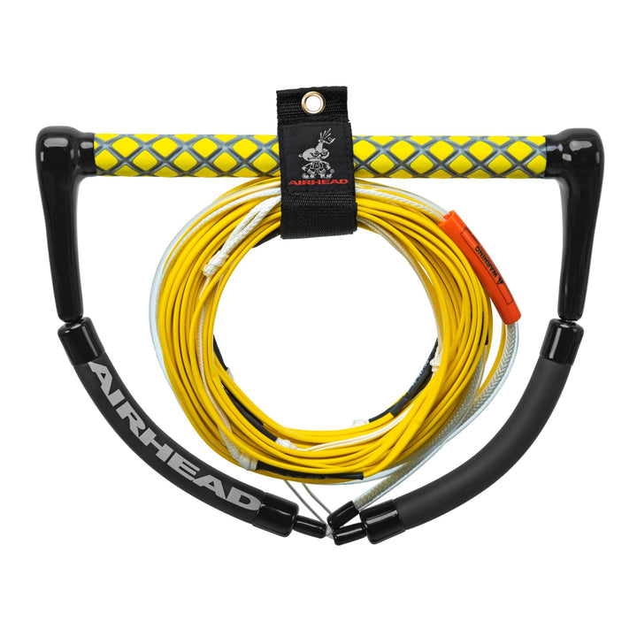 AIRHEAD Dyneema Flat Line Wakeboard-Seil, 4 Abschnitte, 2,8 m, mehrere Farben erhältlich gelb, gelb