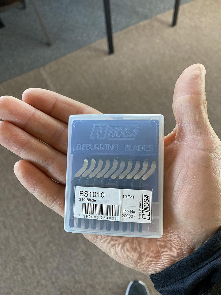 10 x Noga Bs1010 S10 Schwenkklingen, Entgratungswerkzeug