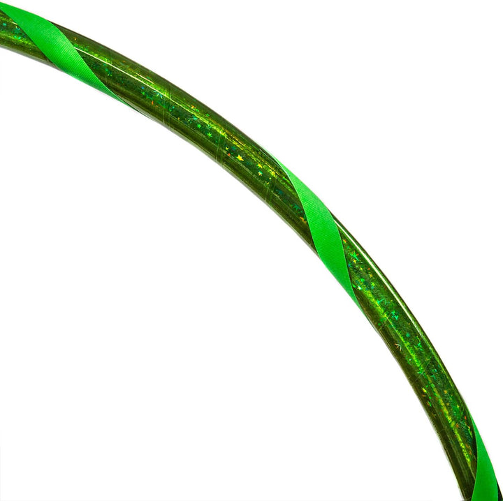 Super Star Kinder Hula Hoop Reifen mit Sternen-Muster Ø70cm Stern-Grün-Grün, Ø70cm Stern-Grün-Grün