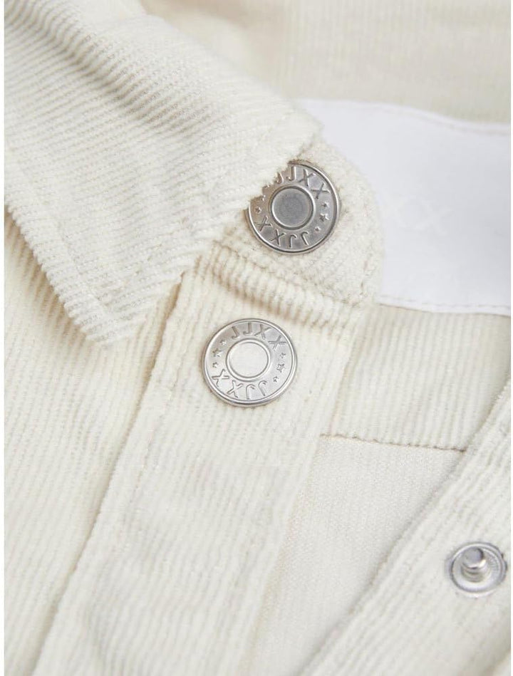 JACK & JONES Damen Jxgelly New RLX Cord Overshirt Sn Jacke XS Bone White, XS Bone White