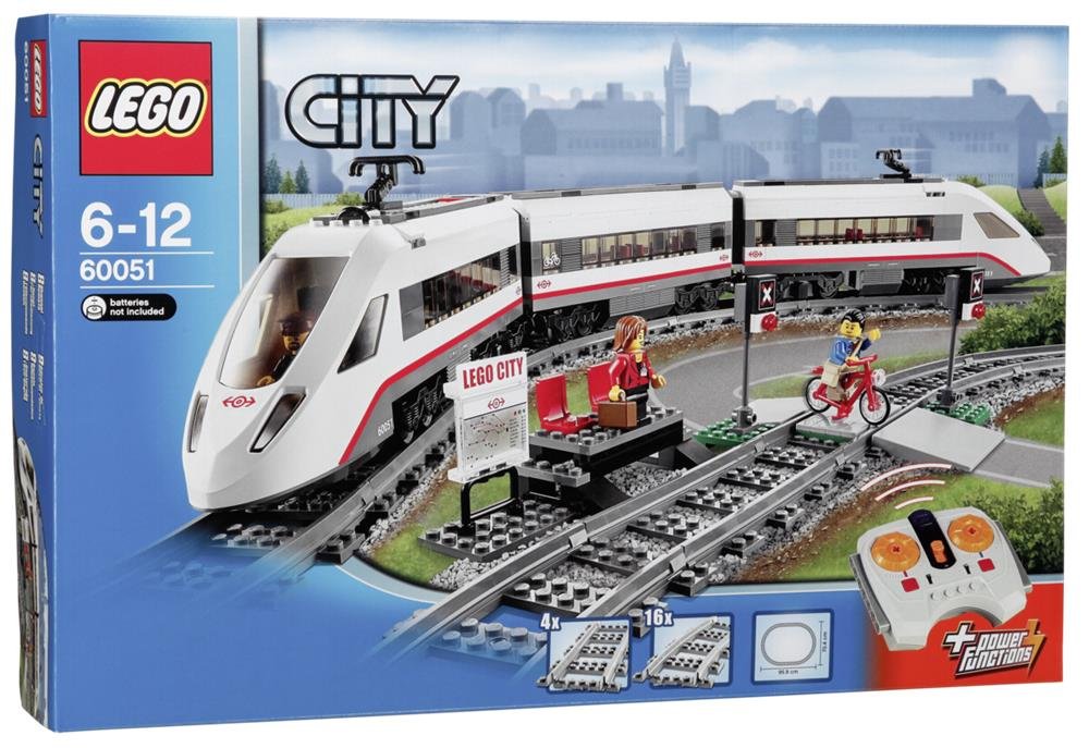 LEGO City 60051 - Hochgeschwindigkeitszug, Hochgeschwindigkeitszug