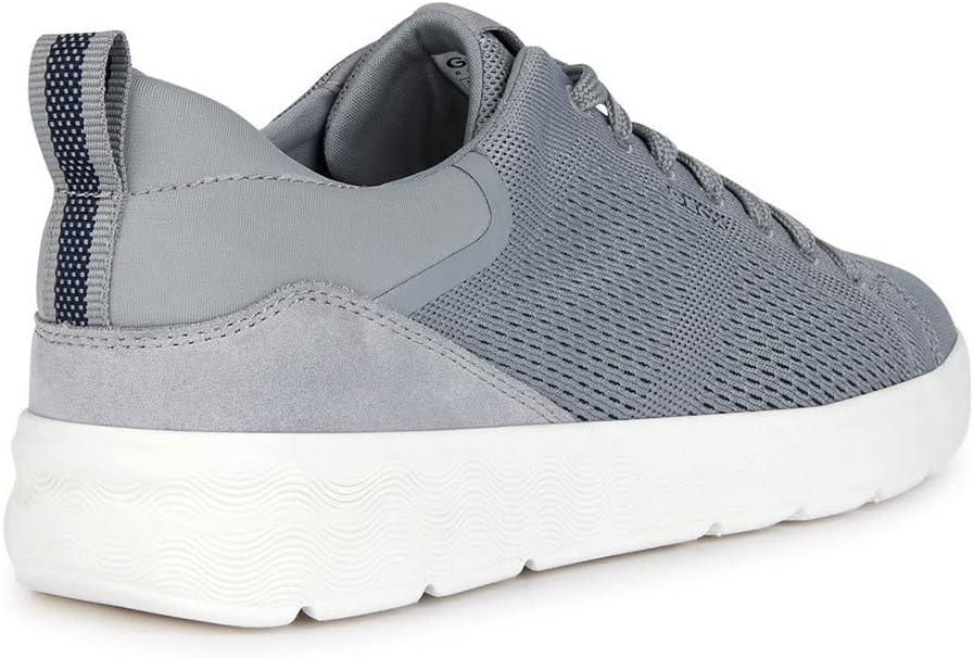 Geox Herren U Spherica Ec4 Sneaker 41 EU Lt Grey, 41 EU Lt Grey