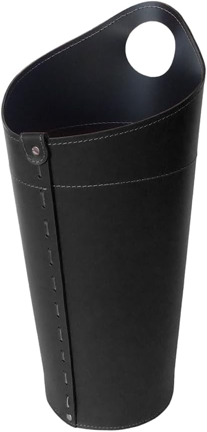 LIMAC Design NIDAC Kaminbesteck aus Leder, Kaminbesteck Werkzeugtasche, Kaminbesteck Eisenbeutel für