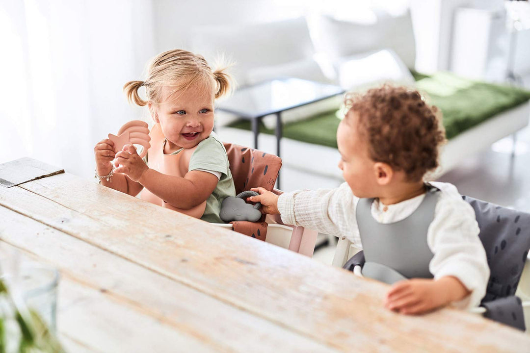 Jollein Naturkautschuk Beissring Baby Cloud Storm Grey - Wolke - Baby Greifling - Zahnungshilfe - Sc