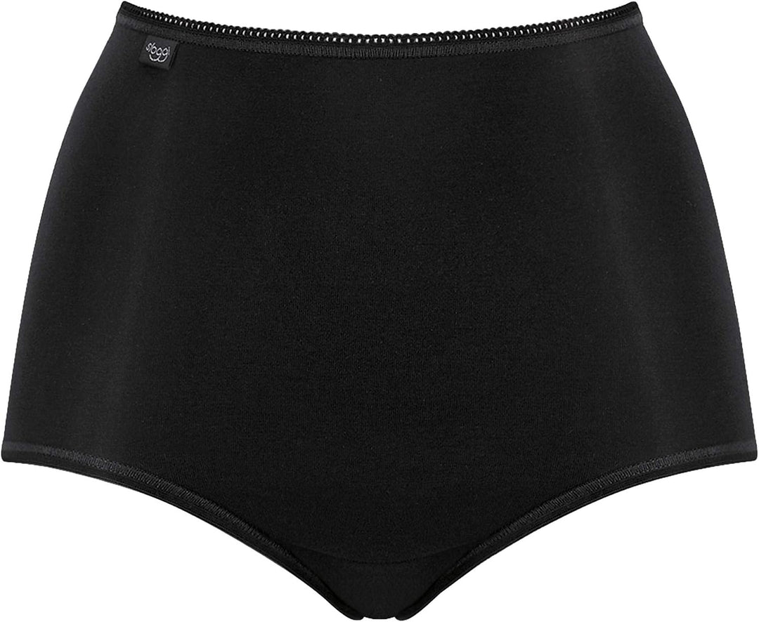 Sloggi Damen Slip (3er Pack) 38 Schwarz, 38 Schwarz