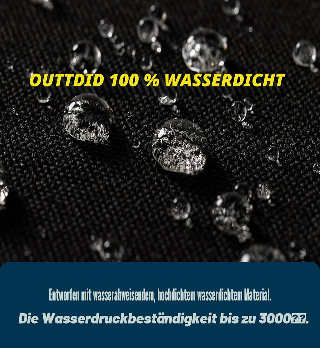 OUTTDID Tischtennis Schutzhülle, wasserdichte Tischtennisplatte 600D Oxford Polyester Abdeckung für