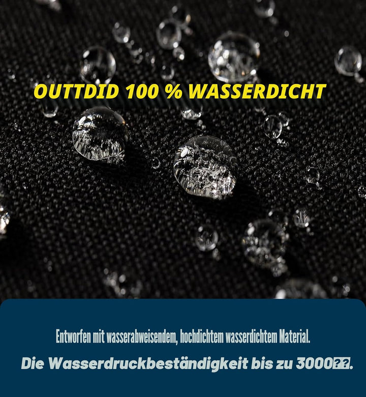 OUTTDID Tischtennis Schutzhülle, wasserdichte Tischtennisplatte 600D Oxford Polyester Abdeckung für