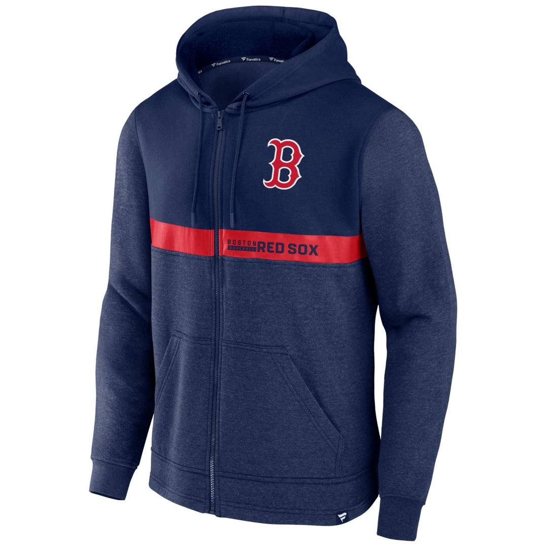 Fanatics Boston Red Sox Iconic Fleece Full Zip Hoody M, M