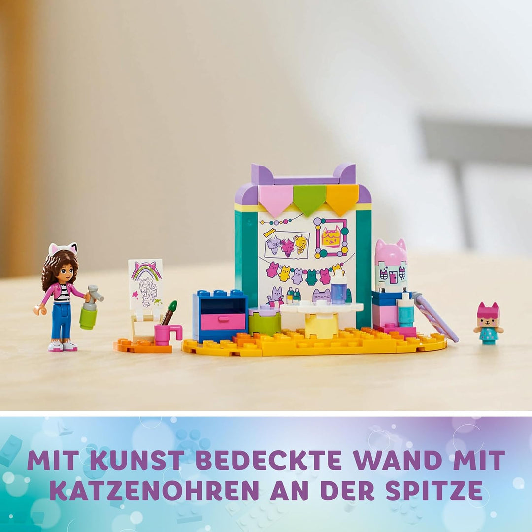 LEGO Gabby’s Dollhouse Crafting with Baby Box Toy for 4 Plus Year Old Kids, Girls &amp; Boys, Preschool