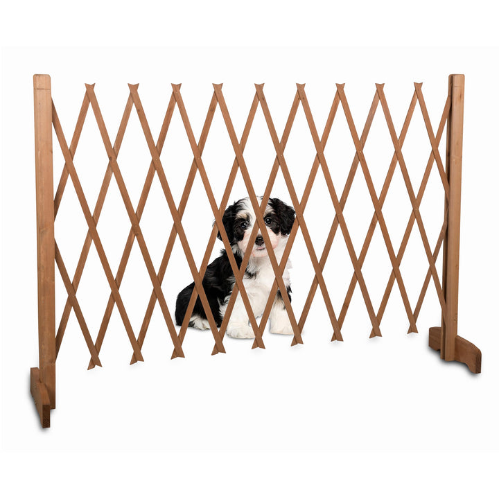 maxxpro Abspergitter Hund - Versenkbarer Hundegitter - Schutzgitter Ausziehbare Breite 30 bis 117 cm