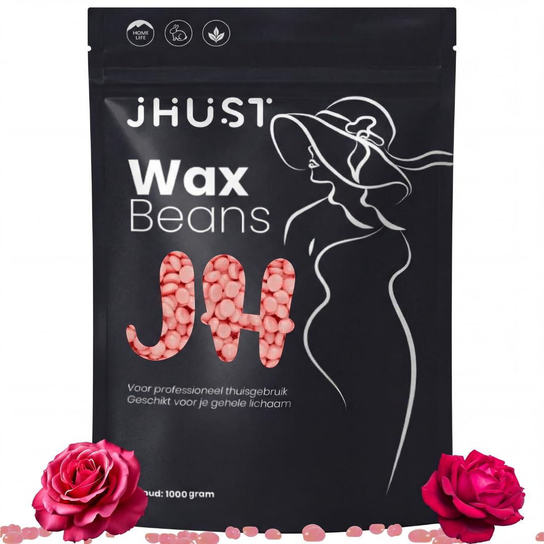 Heisswachs Perlen 1 kg – streifenfreies Warmwachs für Körper, Gesicht & Intimbereich, Waxing Bohnen