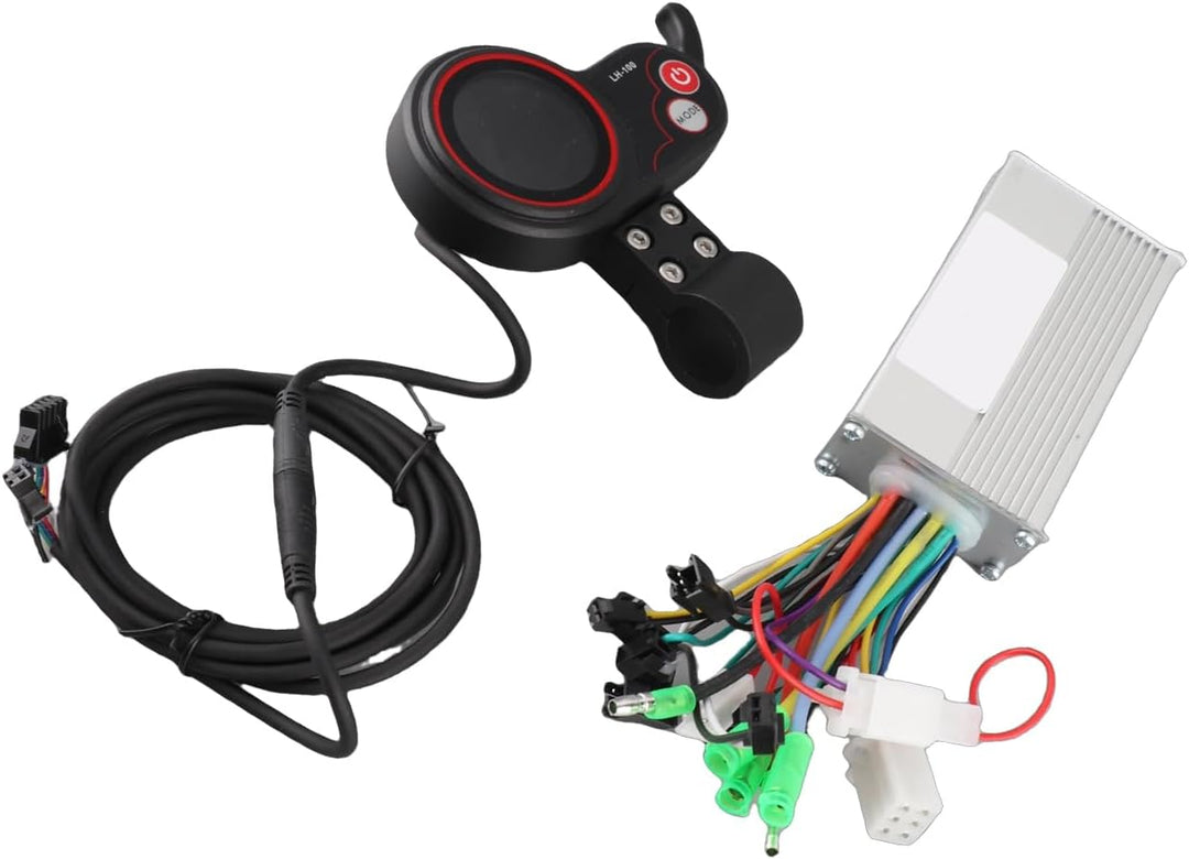 Alomejor Controller und LCD-Anzeige 24 V / 36 V / 48 V / 60 V 250 W / 350 W Geschwindigkeitsregler m