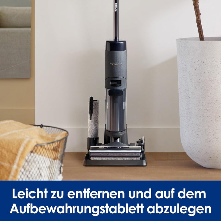 Tineco Ersatz-Bürstenrolle für Bodenreiniger, Beseitigt Nasse und Trockene Verschmutzungen, Geeignet