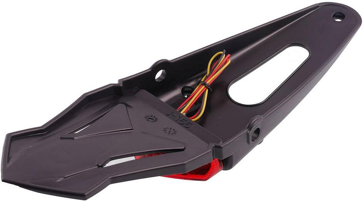 Shin Yo LED-Ruecklicht rot mit univ. Heckplastik, E-gepr.
