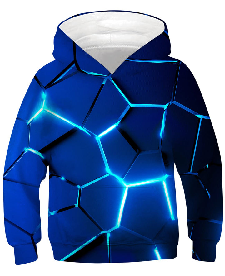 TUONROAD 3D Hoodie Kinder Jungen Mädchen Lustig Kapuzenpullover Langarm Sweatshirt Pullover 6-14 Jah