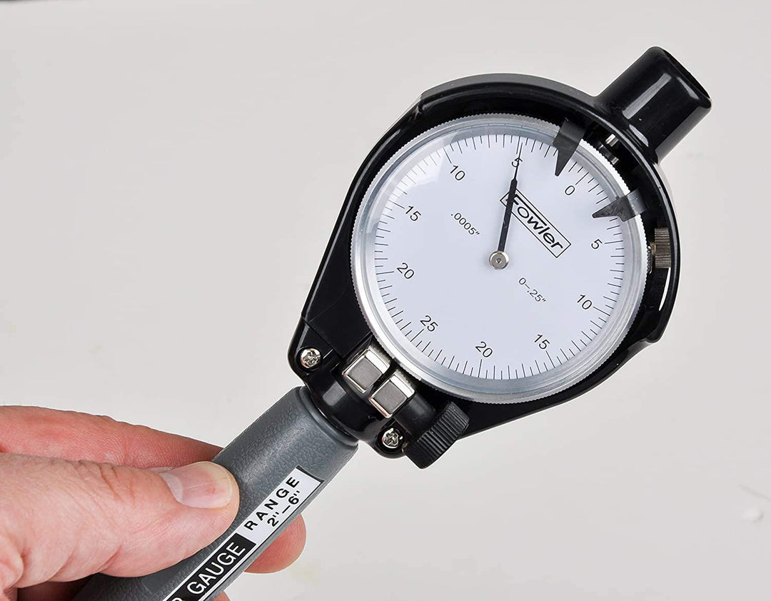 Fowler 52–646–300 15,2 cm Zylinder Zifferblatt Bohrung Gauge