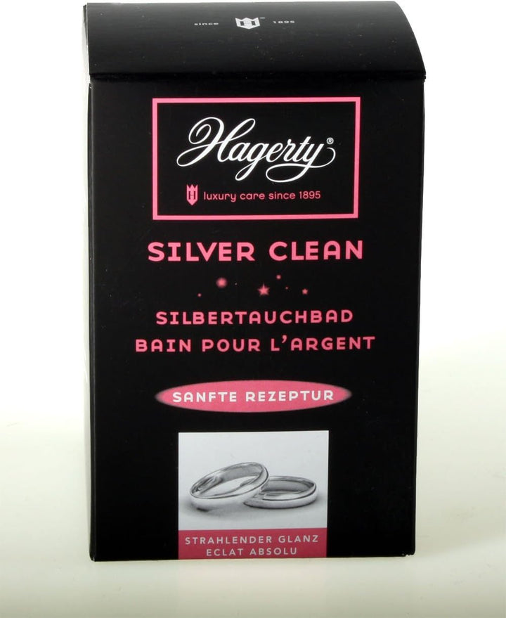 Hagerty Silver Clean 170 ML – Pulizia Bad per Gioielli in Argento.