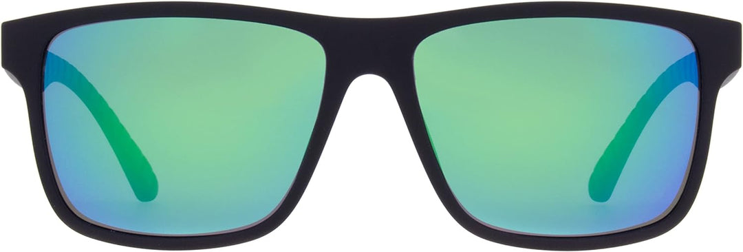 Red Bull Spect Eyewear Unisex Maze Sonnenbrille, matt Soft Touch Black, Large