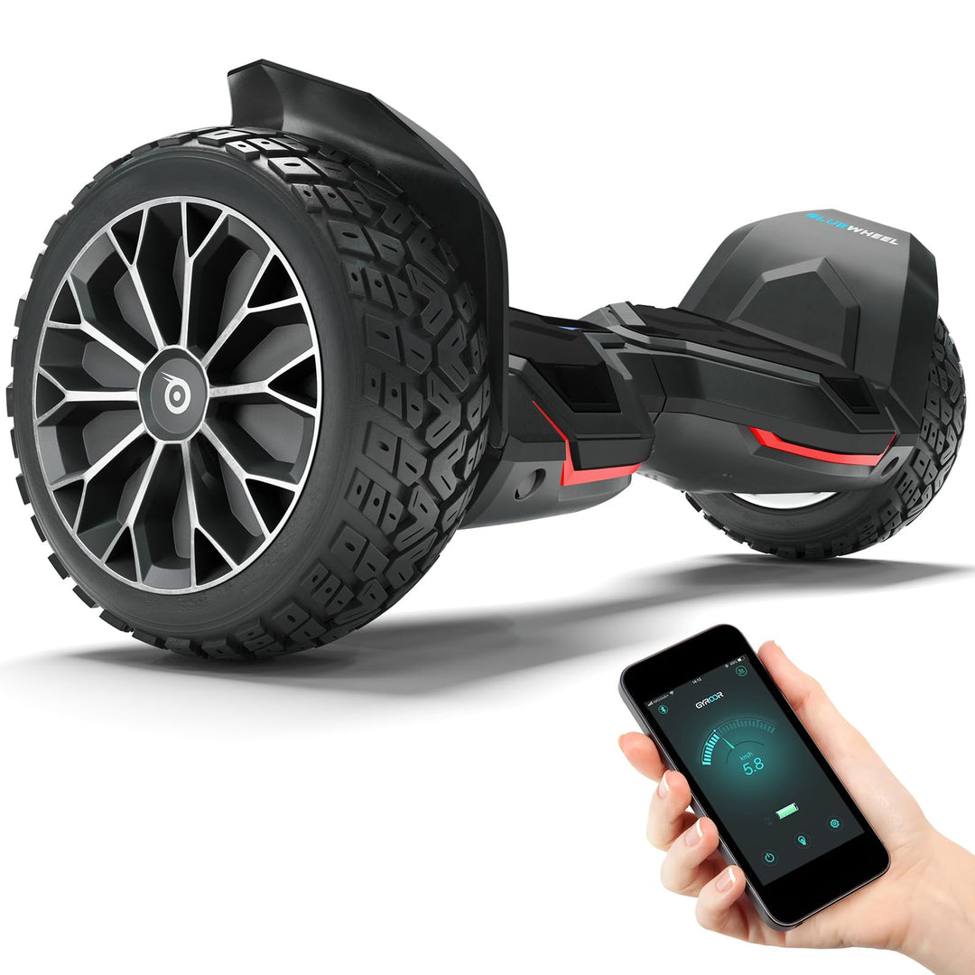 8.5" Premium Offroad SUV Hoverboard - Deutsche Qualitätsmarke - Bluewheel HX510 inkl. Kinder Sicherh