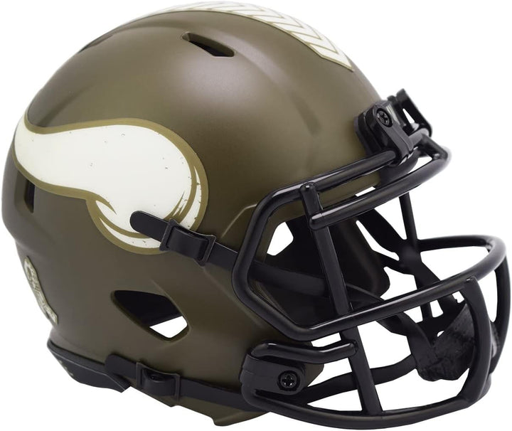 Riddell NFL Salute to Service Speed Mini Minnesota Vikings, Minnesota Vikings