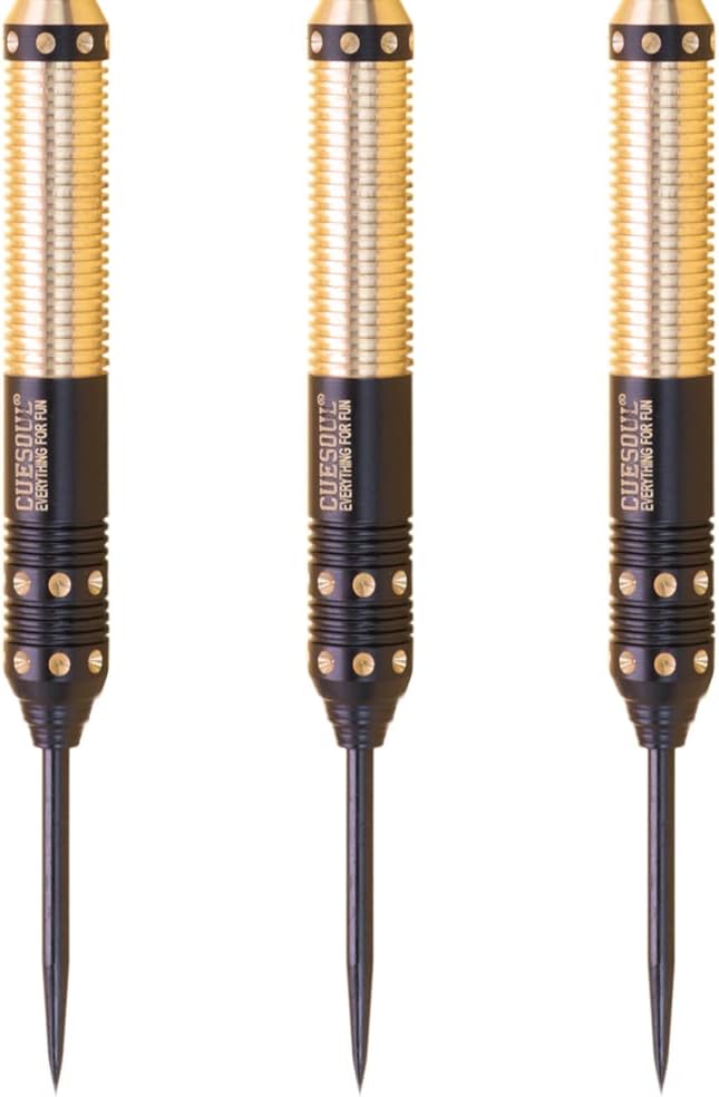CUESOUL Dragon Deluxe Messing Steel Dartpfeile, 21 Gramm J2105 23 Gramm, J2105 23 Gramm