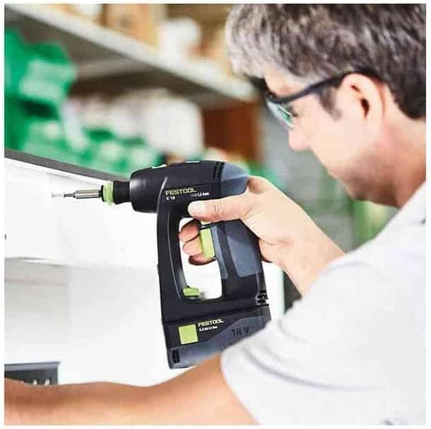 Festool Akku-Bohrschrauber C 18-Basic-4,0 | 18 V, 2 Gänge, CENTROTEC, FastFix | inkl. 4,0-Ah-Akku, W