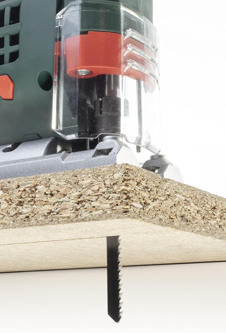 wolfcraft Stichsägeblätter-Set, T-Schaft, 12-tlg. - Das Allround-Set für den Innenausbau - 10 Stichs