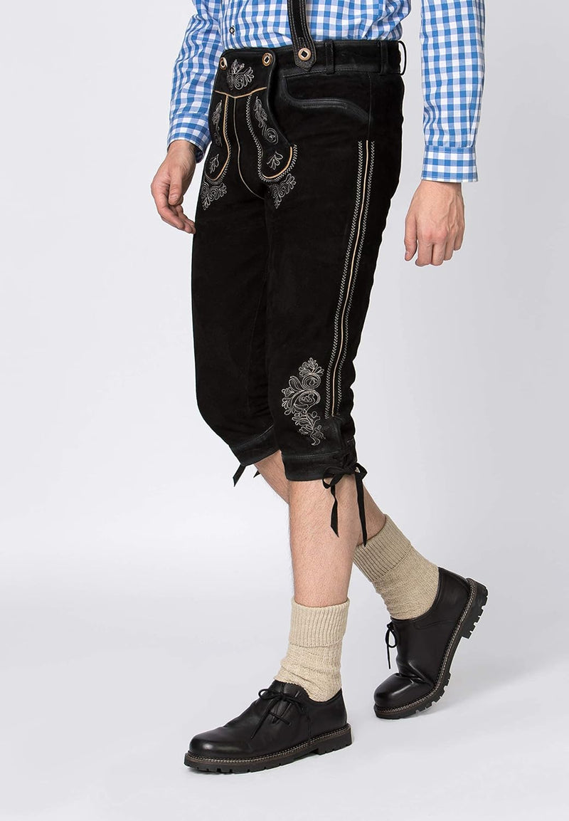 Stockerpoint Herren Hose 64 Schwarz Gespeckt, 64 Schwarz Gespeckt