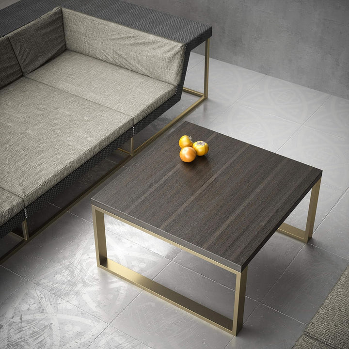 sossai® Couchtischkufen aus Stahl (pulverbeschichtet) | CKK1 | Farbe: Gold | Breite 50 cm x Höhe 40