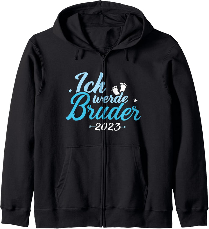 Ich werde Bruder 2023 Schwangerschaft verkünden Kapuzenjacke