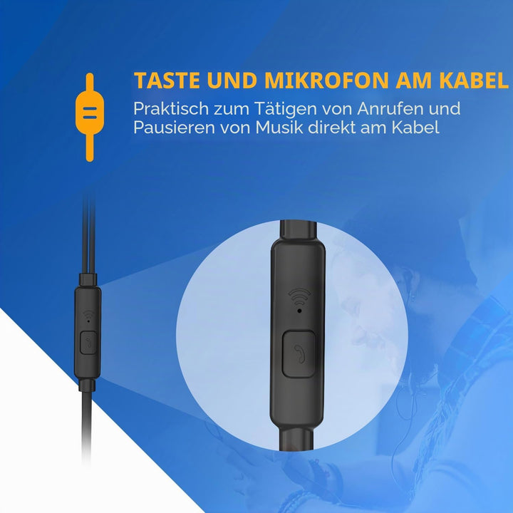 Philips Taue101Bk/00 In-Ear-Kopfhörer Schwarz, Schwarz