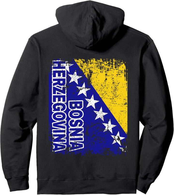 BOSNIEN FLAGGE | Damen Herren Kinder | BOSNIEN Pullover Hoodie