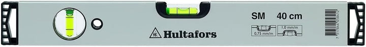 Hultafors Wasserwaage SM 60, 405851, Robuste leicht ablesbare Aluminium-Wasserwaage (600 mm) 60cm, 6