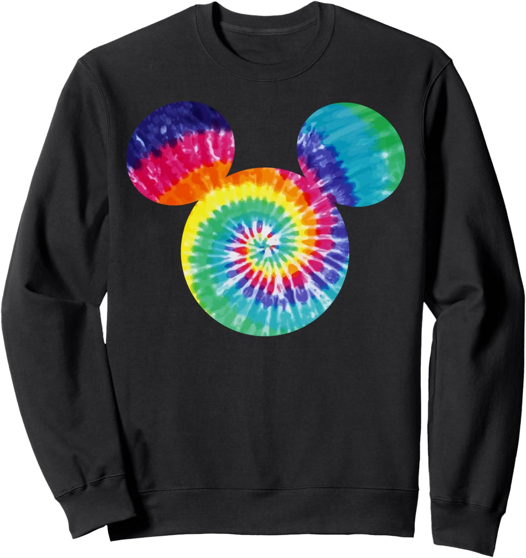 Disney Mickey And Friends Mickey Tie Dye Fill Sweatshirt