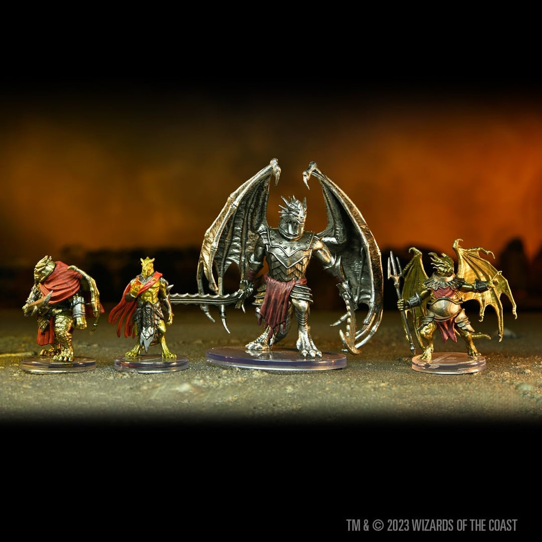 WizKids Dungeons and Dragons Icons of The Realms Drakonische Kriegsland-Miniaturen