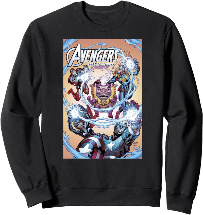 Marvel MODOK Against The Avengers Comic Book Cover Sweatshirt